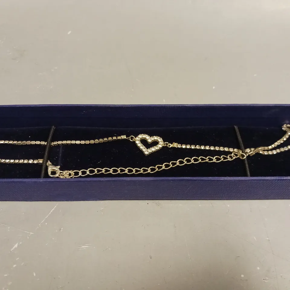 SWAROVSKI HEART PENDANT NECKLACE 