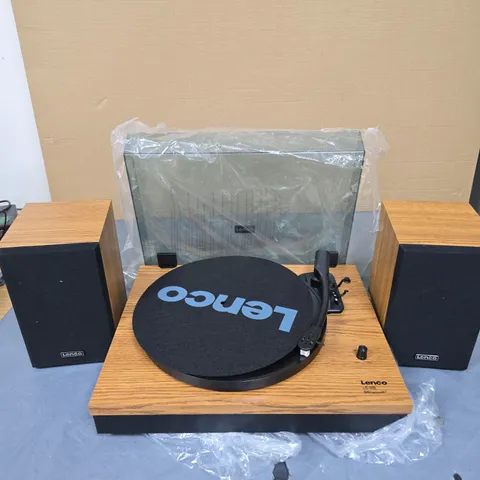 LENCO LS-300 TURNTABLE WITH SPEAKERS SET