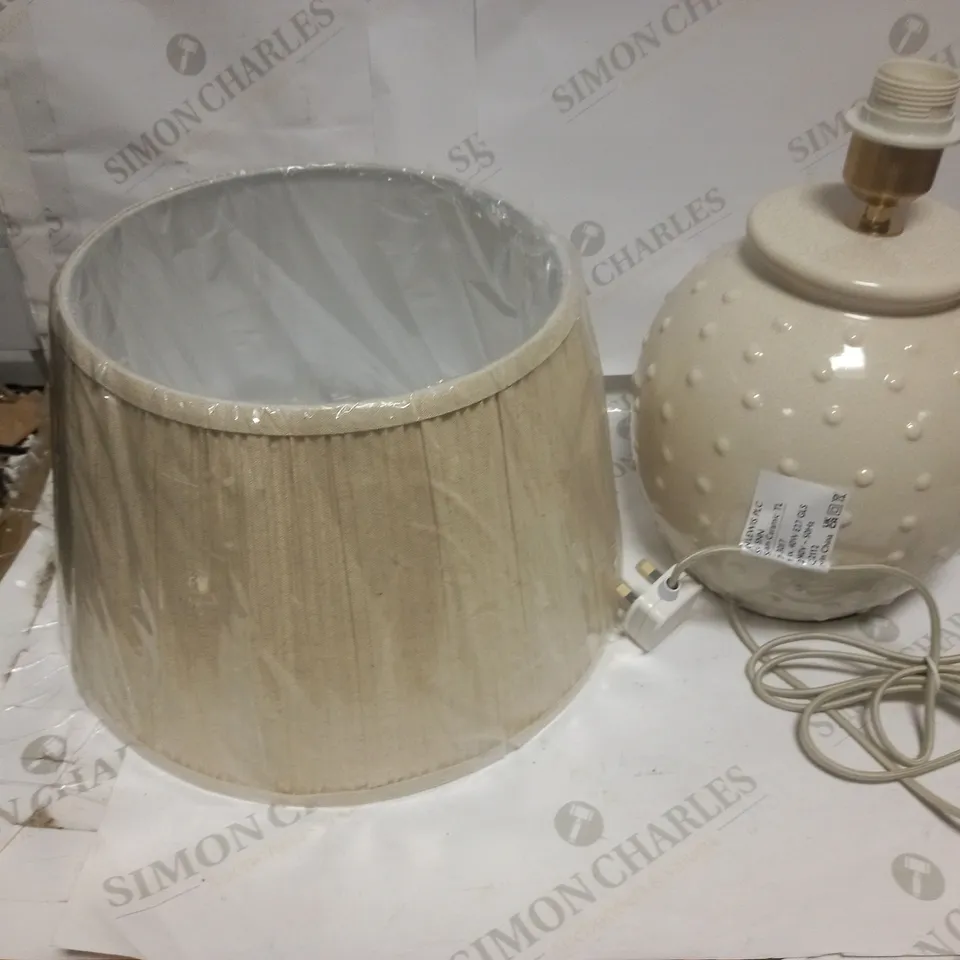 JOHN LEWIS SEAFOAM TABLE LAMP