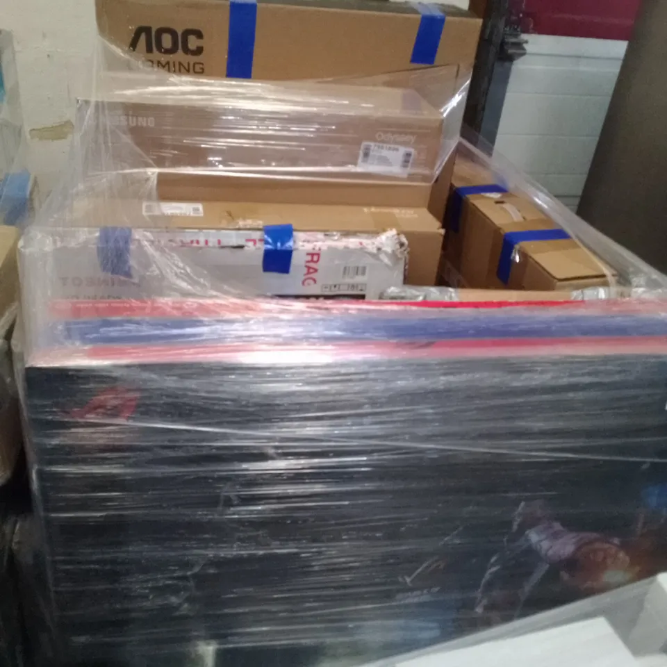 PALLET OF APPROXIMATELY 16 ASSORTED MONITORS TO INCLUDE 