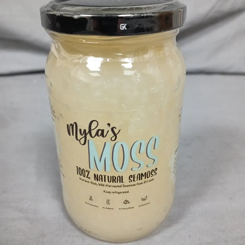 SEALED MYLA'S 100% NATURAL SEAMOSS - 340ML