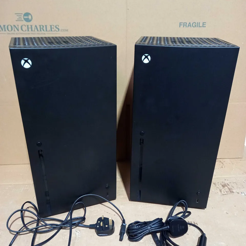 LOT OF 2 XBOX SERIES X THEMED MINI FRIDGES