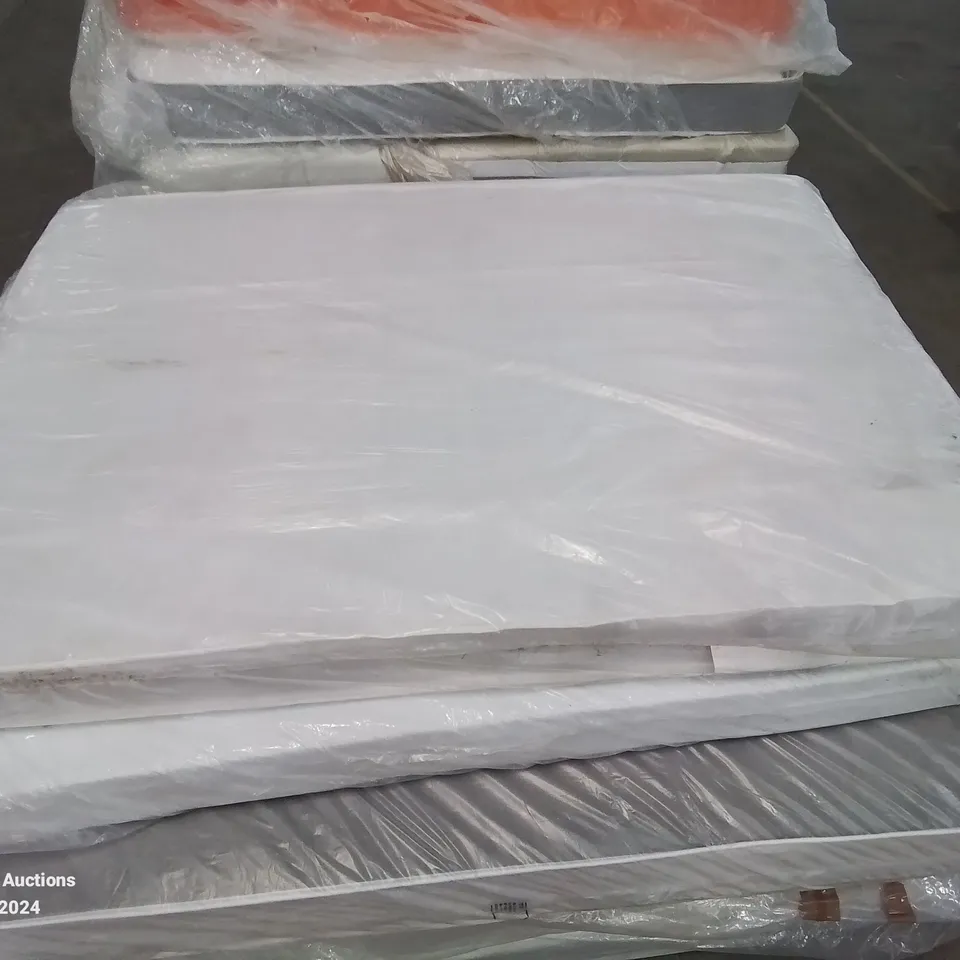 QUALITY BAGGED 4'6" DOUBLE OPEN COIL MATTRESS