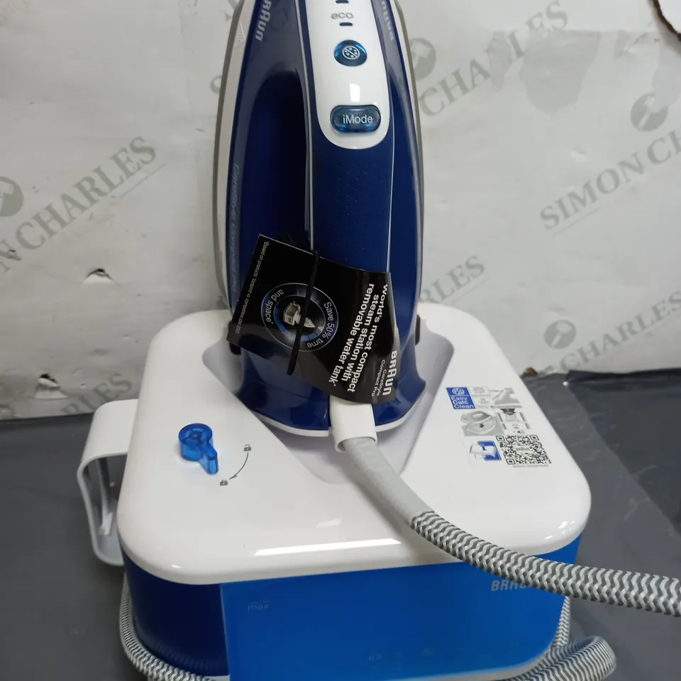 BRAUN CARESTYLE COMPACT PRO STEAM GENERATOR IRON