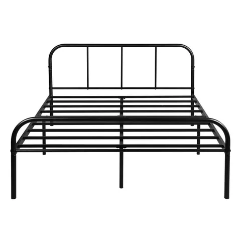 BOXED DESIGNER STEVENAGE DOUBLE BED FRAME BLACK (1 BOX)