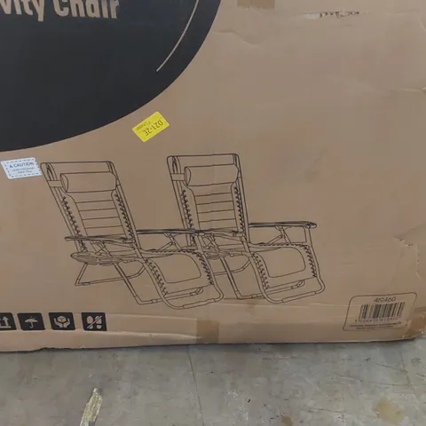 BOXED KEPLIN 2 PACK OF PADDED GRAVITY CHAIRS