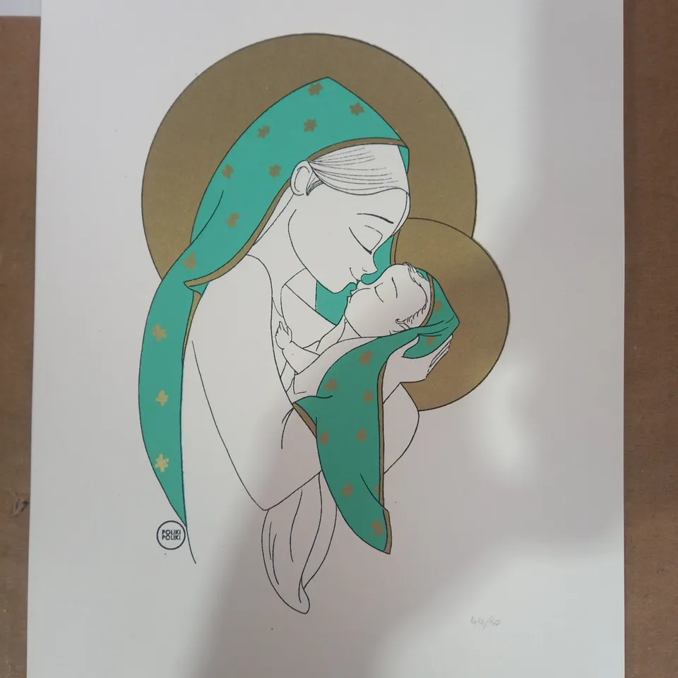 LOT OF 5 LIMITED POLIKI POLIKI ART PRINTS (41, 42, 43, 44, 45/50)