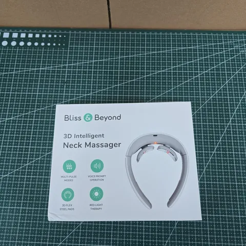BOXED BLISS & BEYOND 3D INTELLIGENT NECK MASSAGER