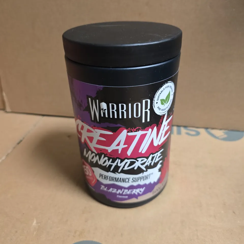 WARRIOR CREATINE MONOHYDRATE BLAZIN BERRY (500G)