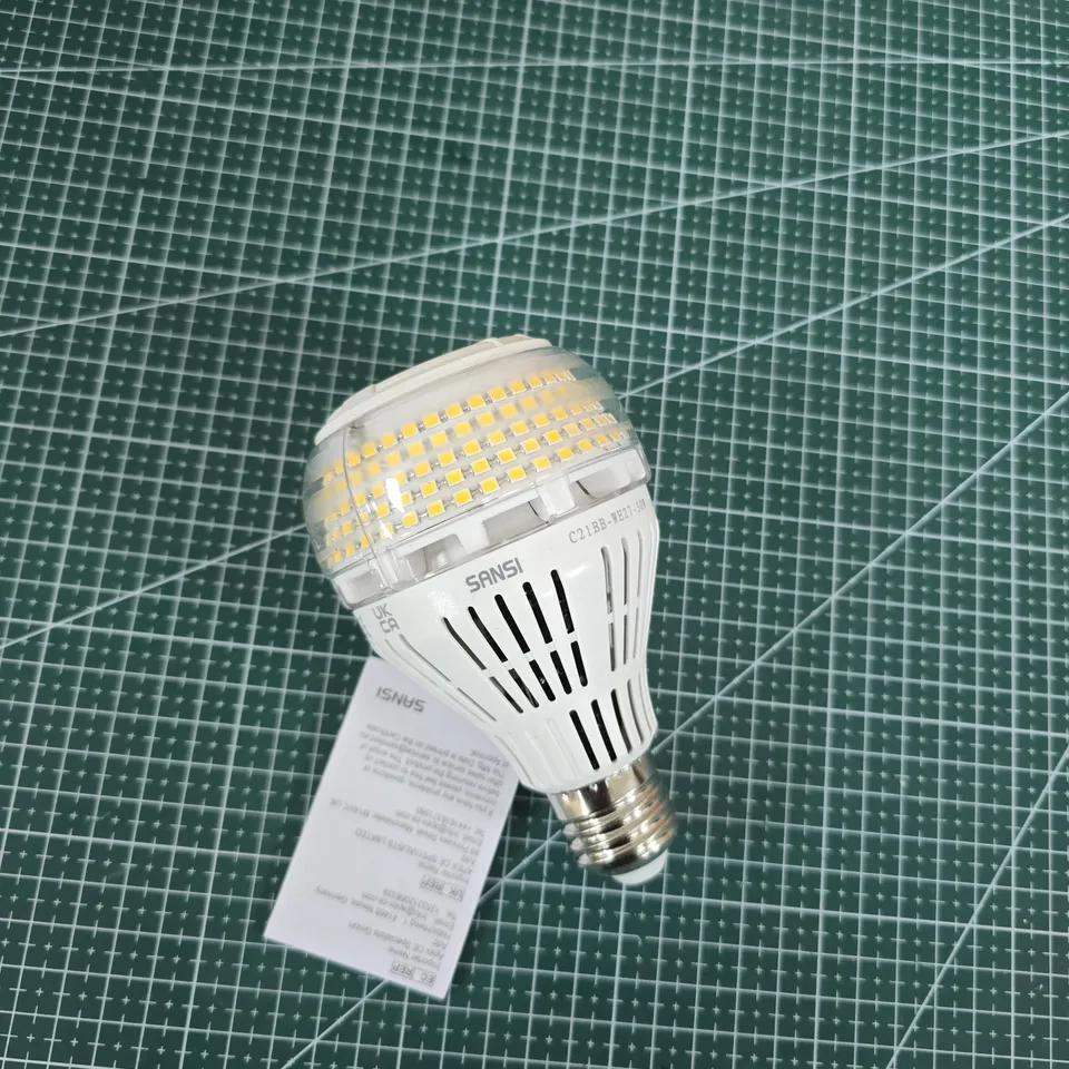 SANSI LED BULB – E27 BASE, CORN-STYLE LED ARRAY, WHITE