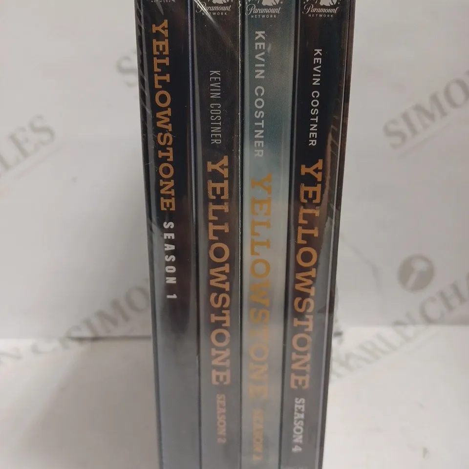 SEALED YELLOWSTONE `THE FIRST FOUR SEASONS` DVD BOX SET
