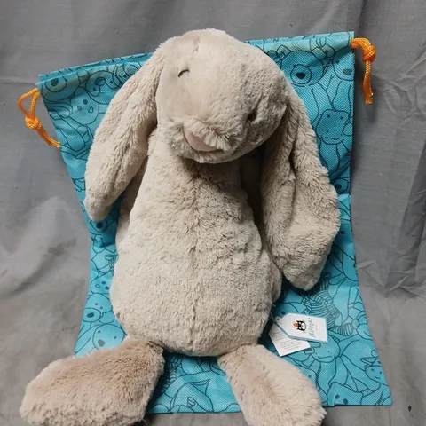 JELLYCAT LARGE BASHFUL BEIGE BUNNY PLUSH TOY