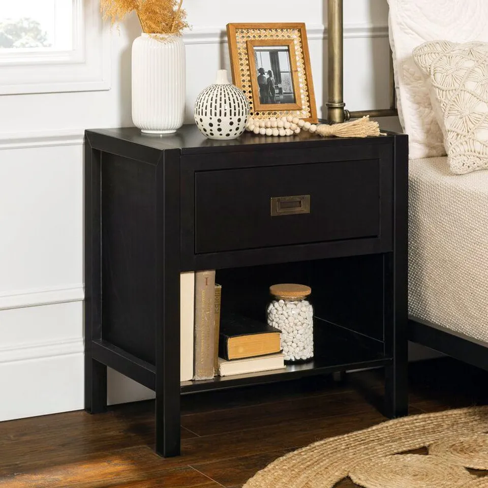 LOCKLEY 1 DRAWER BEDSIDE TABLE