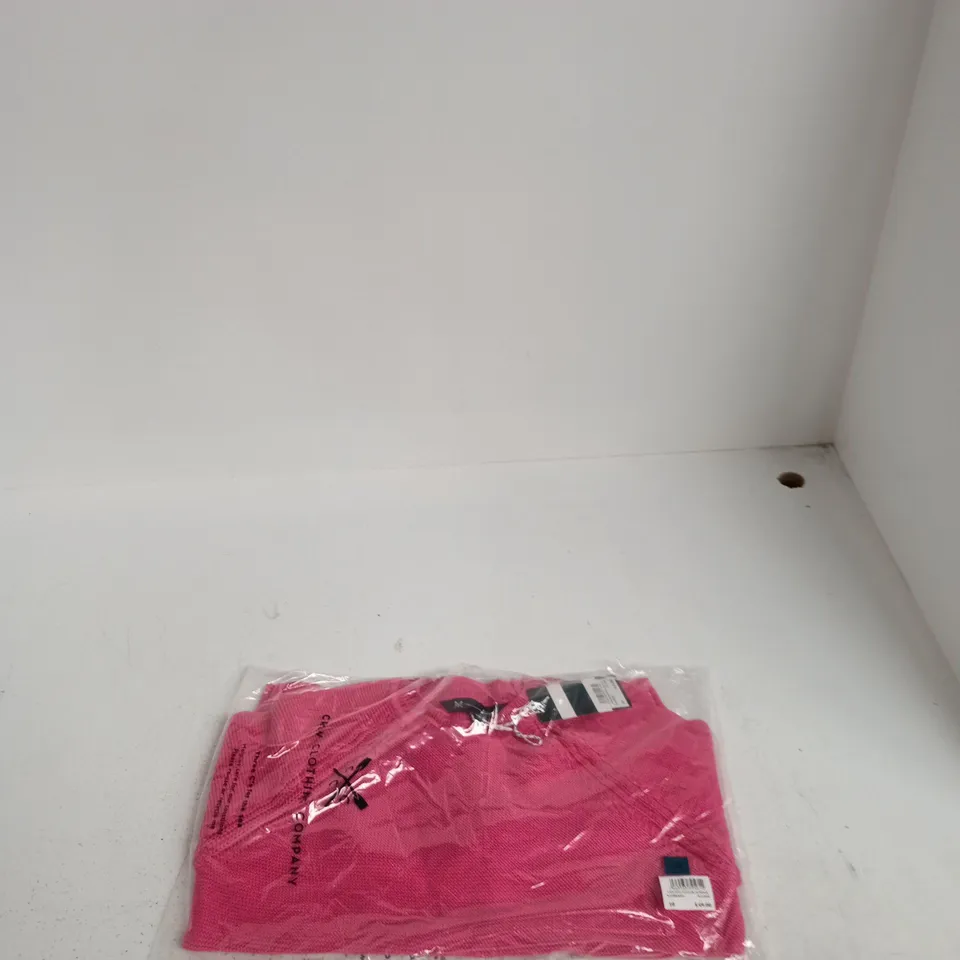 Crew Clothing Company Cotton Stitch Jumper – Raspberry Pink, UK 10