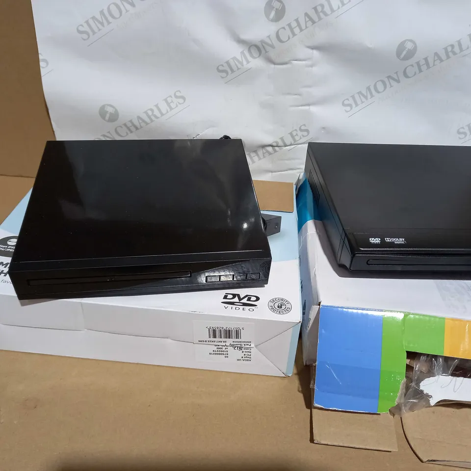 2 ASSORTED HDMI DVD PLAYERS