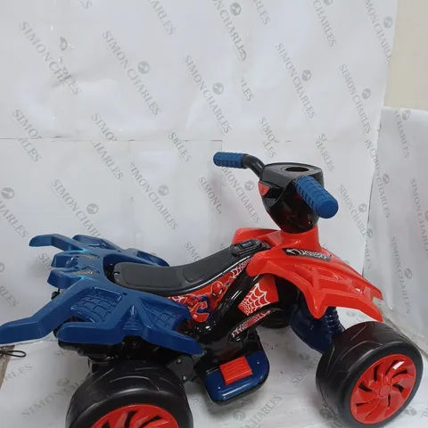 SPIDER MAN 6V WEB SLINGER LIGHT UP QUAD