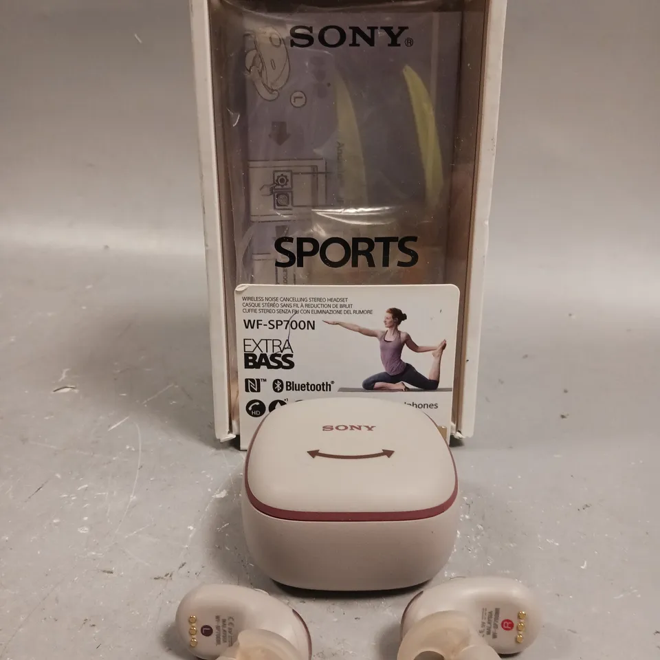 BOXED SONY WF-SP700N SPORTS WIRELESS EARPHONES 