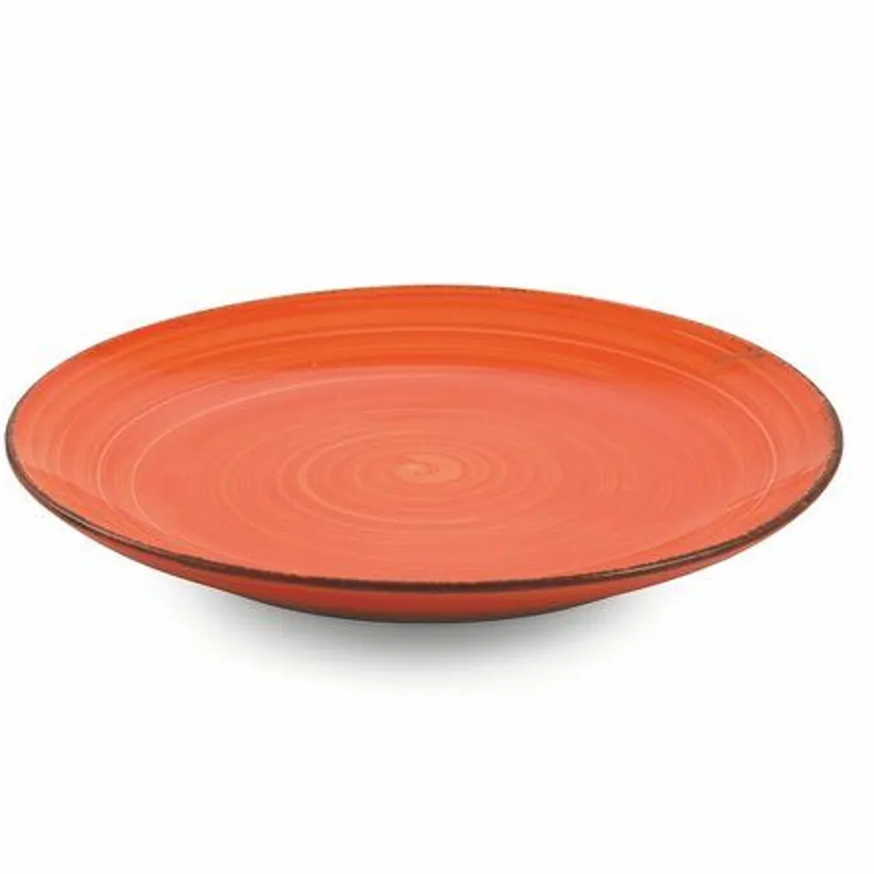 BOXED NEW BAITA 19CM ORANGE SIDE PLATE