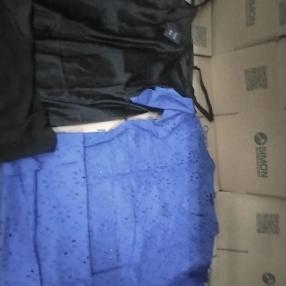 PALLET OF BRAND NEW WOMENS QUALITY DESIGNER CLOTHES APPROXIMATELY 140 TO INCLUDE; DRESSES, PANTS, TOPS ETC