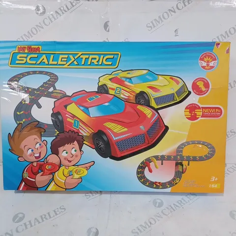 BOXED 1:64 SCALE MY FIRST SCALEXTRIC SET