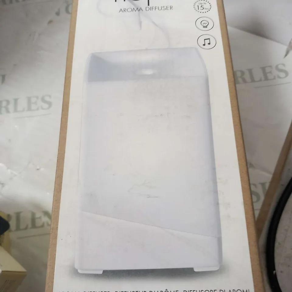 BOXED AS NEW HOMEDICS HOPE AROMA DIFFUSER 