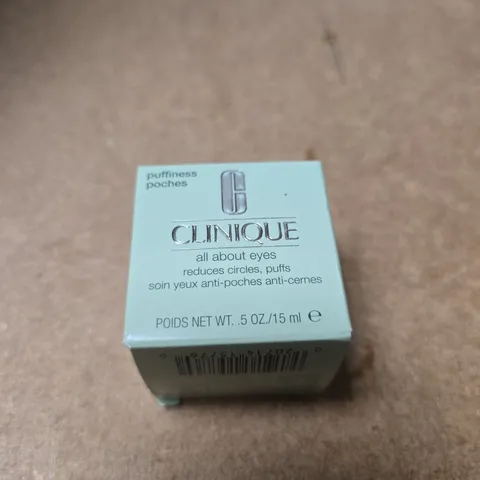 CLINIQUE ALL ABOUT EYES EYE CREAM β 15 ML, BOXED