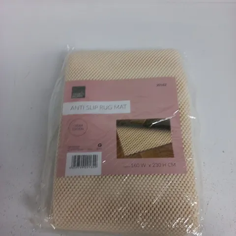 ANTISLIP RUG MAT – CREAM, 100 W X 230 H CM