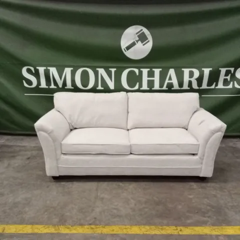 DURY CHUNKY WEAVE 3 SEATER STANDARD BACK SOFA - NATURAL