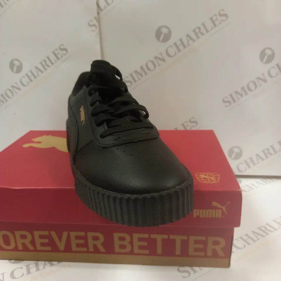 BOXED PAIR OF PUMA CARINA TRAINERS UK SIZE 5.5