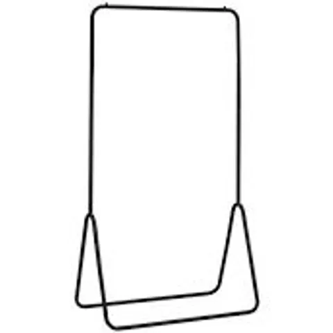 BOXED HABITAT ARNIE CLOTHES RAIL - BLACK