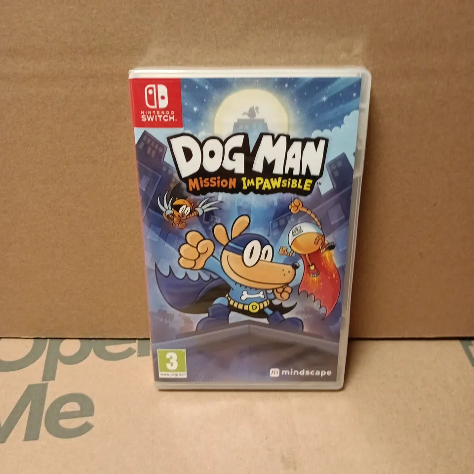 SEALED DOG MAN MISSION IMPAWSIBLE (NINTENDO SWITCH)