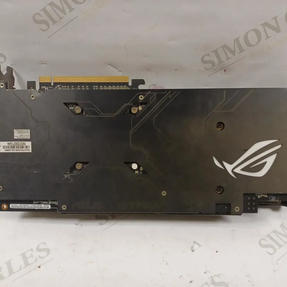 ASUS ROG-STRIX-RX580-O8G-GAMING GRAPHICS CARD 