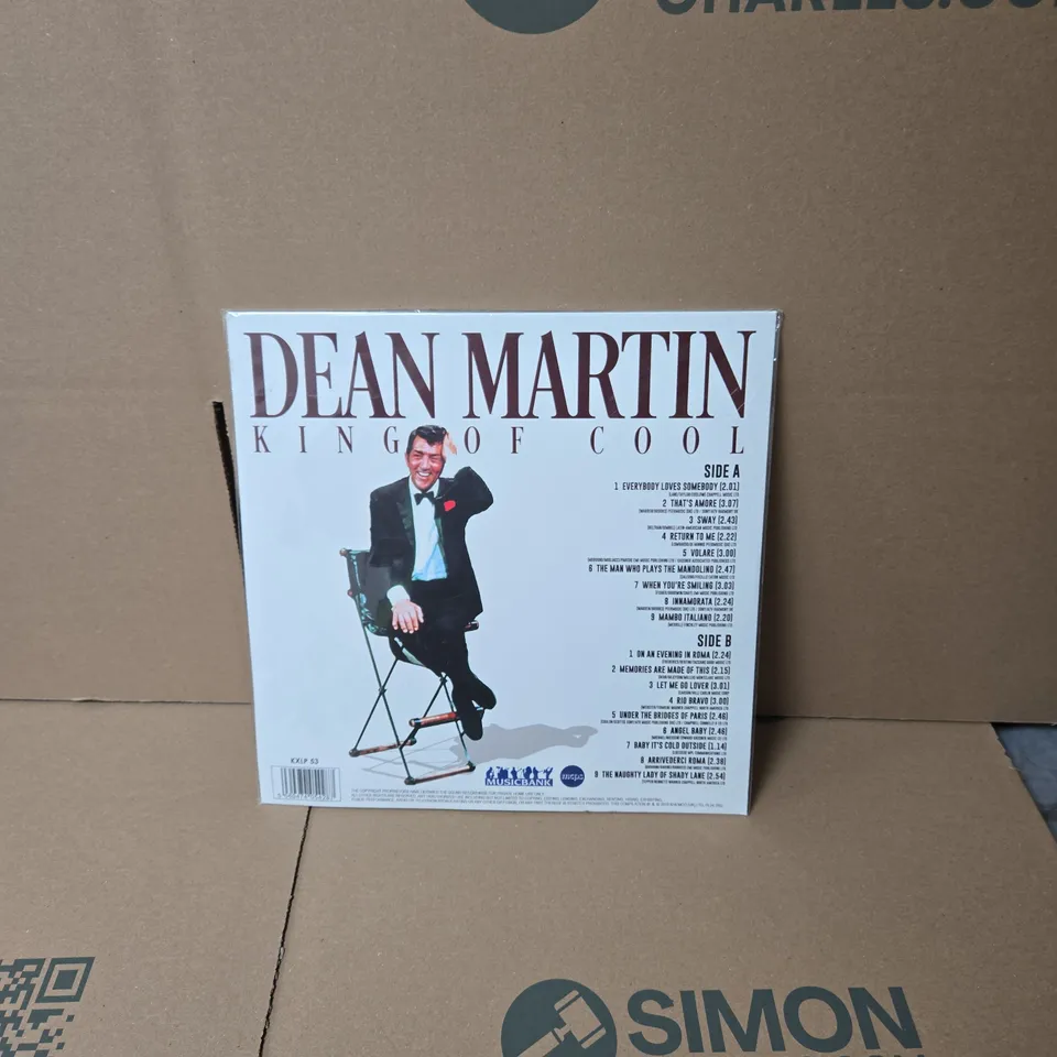 DEAN MARTIN - KING OF COOL LP (VINYL)