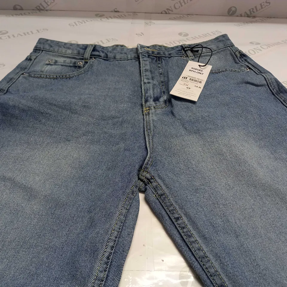 FIRETRAP MOM JEANSIN BLUE WASH - 14R