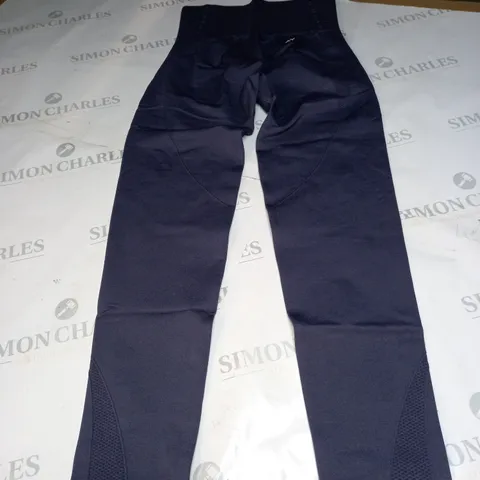 AYBL NAVY BLUE GYM LEGGINGS SIZE S 
