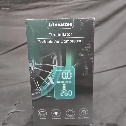 LITMUSTES TIRE INFLATOR PORTABLE AIR COMPRESSOR