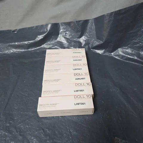 6 X DOLL10 SMOOTH ASSIST RETEXTURIZING FLUID 30ML BOXED