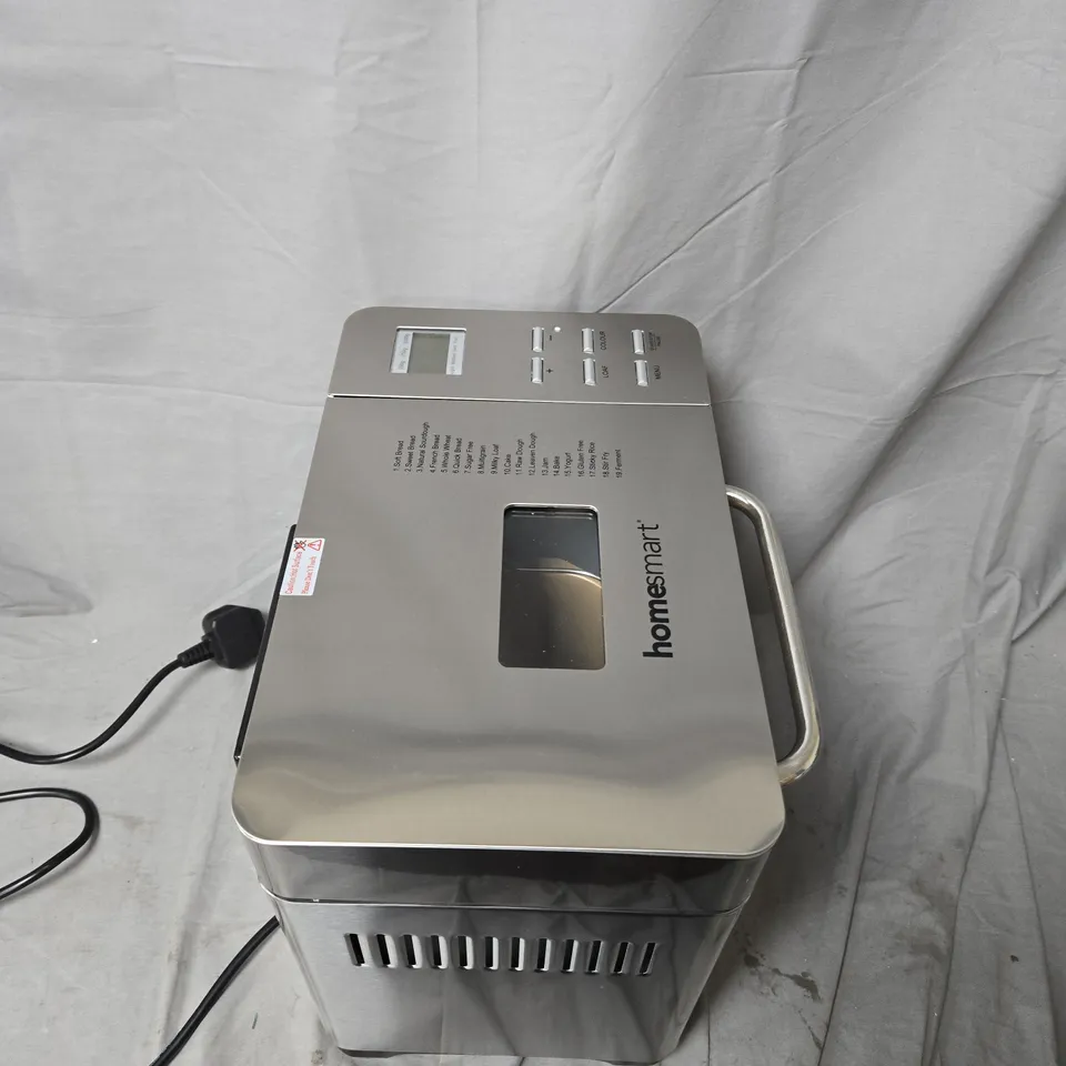 BOXED HOMESMART PROGRAMMABLE BREAD MAKER