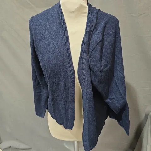 SEASALT CORNWALL VANESSA CARDIGAN MARITIME – ORGANIC COTTON, NAVY, UK 18