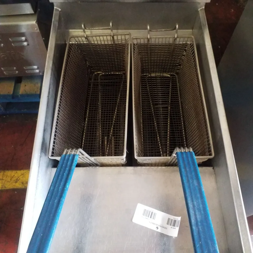 PITCO M35C FRYALATOR TWIN-TANK GAS FRYER