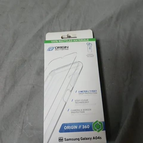 BOX OF APPROXIMATELY 60 ORIGIN 360 SCREEN PROTECTOR FOR SAMSUNG GALAXY A04S