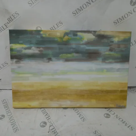 BOXED PARVEZ TAJ DISTANT STANDS ART PRINT WRAPPED ON CANVAS