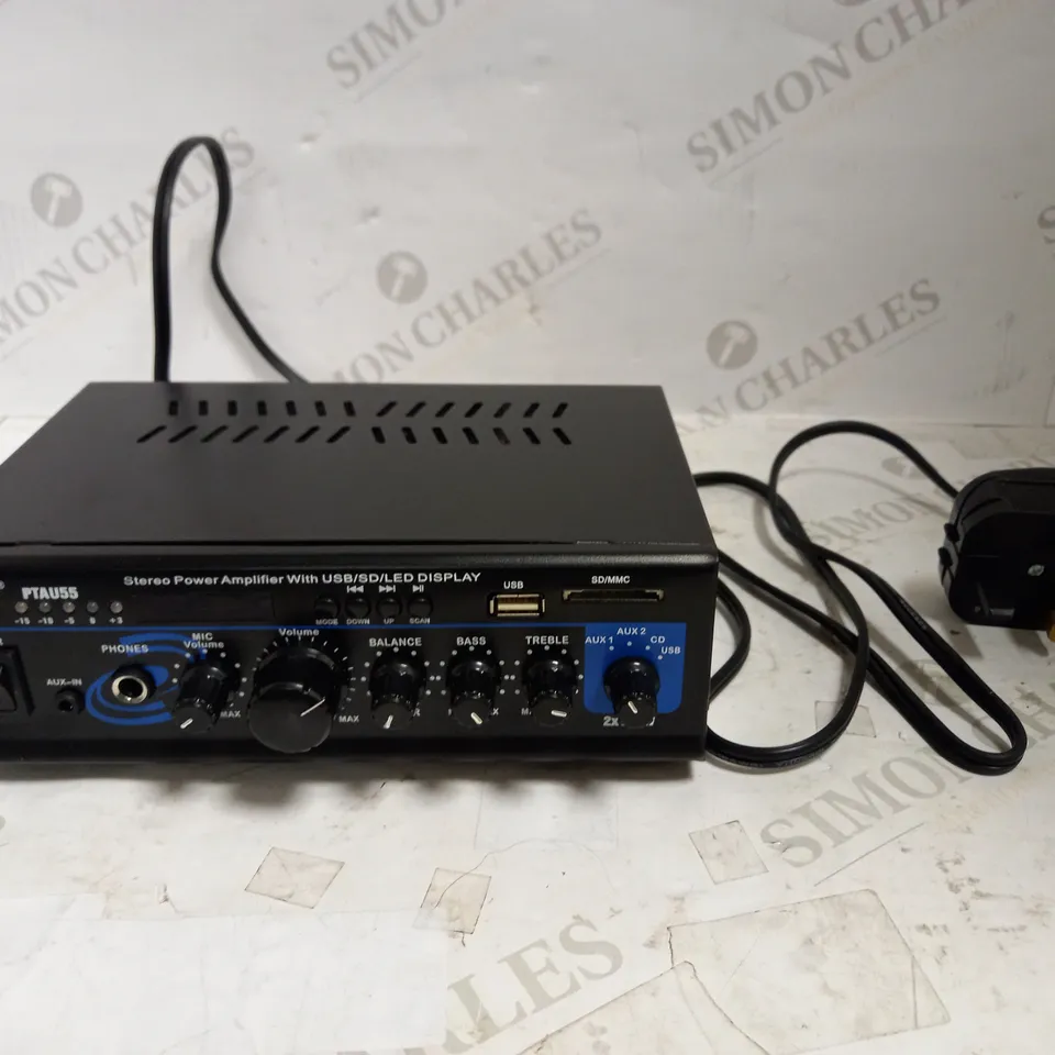 PYLE USA PTAU55 2X120W STEREO POWER AMPLIFIER RRP £124.99