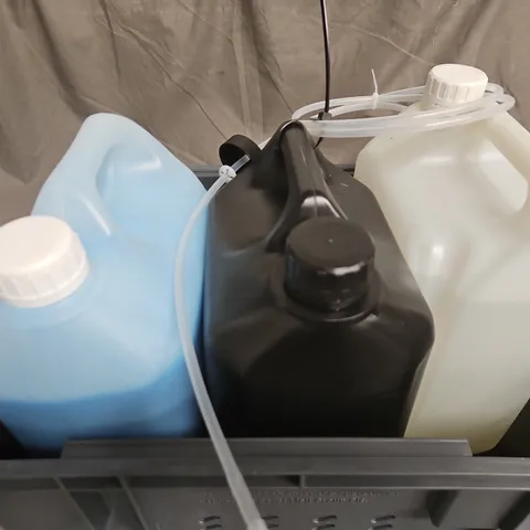 TOTE OF ASSORTED 3 LIQUIDS TOO INCLUDE OUTDOOR FORMULA , HAND SOAP - COLLECTION ONLY