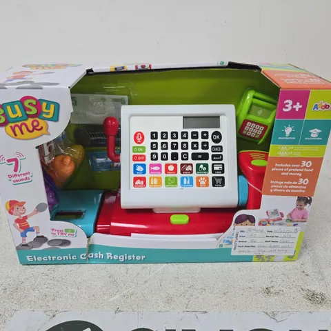 BUSY ME ELECTRONIC CASH REGISTER TOY