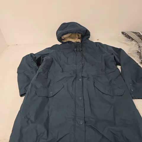 SEASALT CORNWALL RAIN COAT – NAVY, UK 16 (EU 44), WOMEN'S