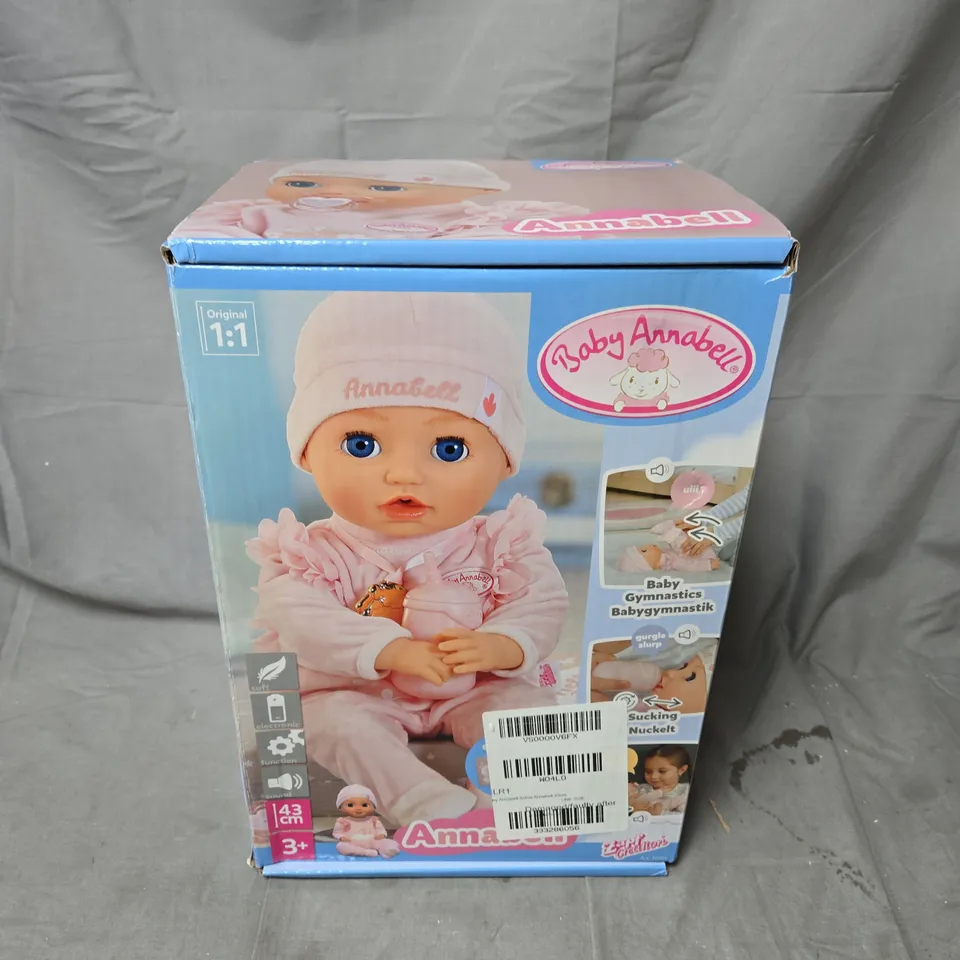 BOXED ACTIVE ANNABELL DOLL 