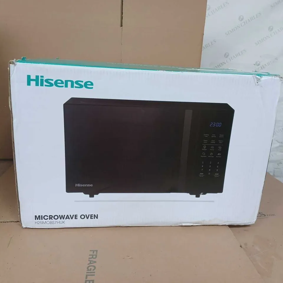 BOXED HISENSE MICROWAVE OVEN 