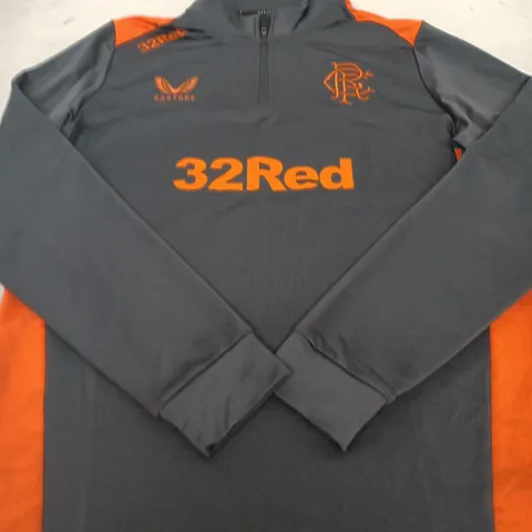 RANGERS FC CASTORE TRAINING TOP  SIZE M