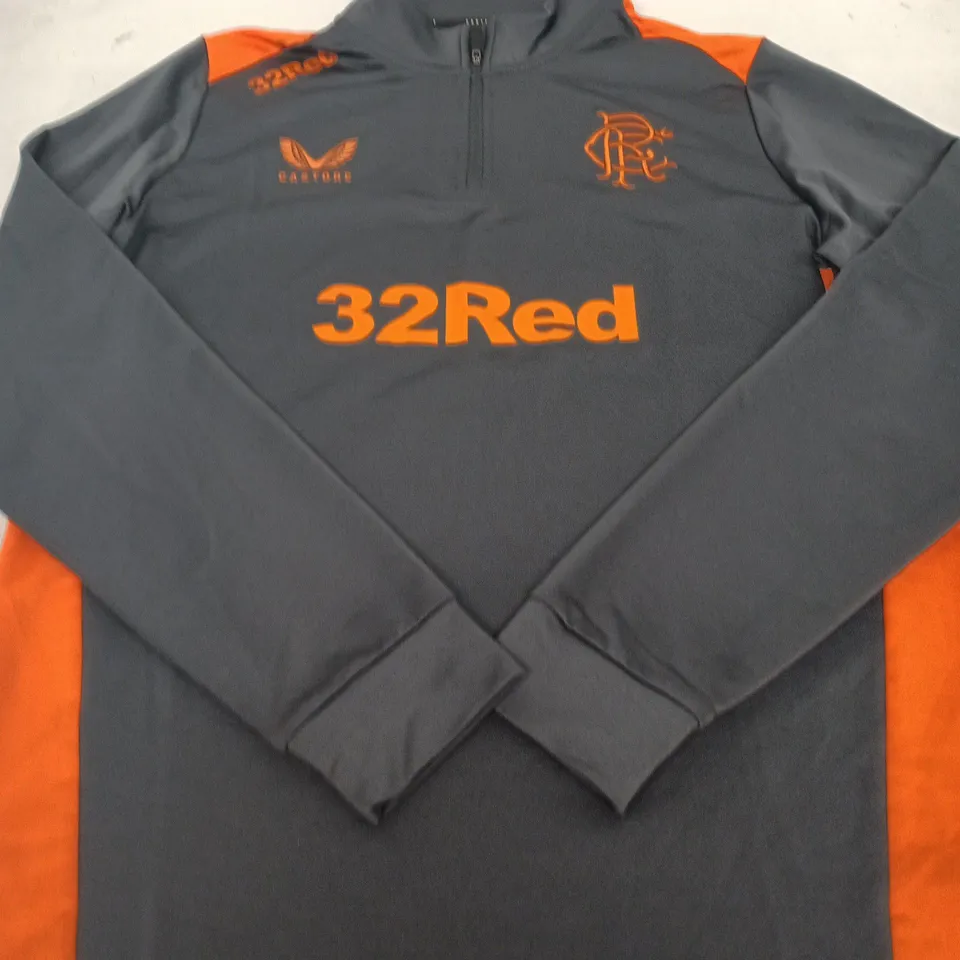 RANGERS FC CASTORE TRAINING TOP SIZE M